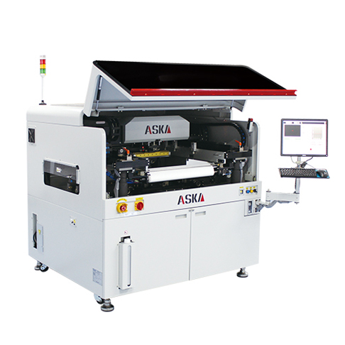 ASKA全自動錫套印刷機IPM-510 錫膏印刷機